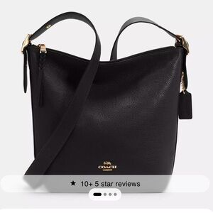 Coach duffle bucket bag